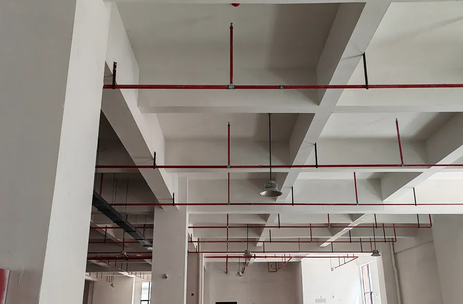 南昌市政建設(shè)集團有限公司上饒標(biāo)準(zhǔn)廠房項目打造消防工程安裝樣板 南昌市政建設(shè)集團有限公司上饒標(biāo)準(zhǔn)廠房項目打造消防工程安裝樣板